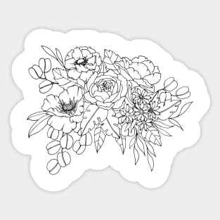 Flower Bouquet Sticker